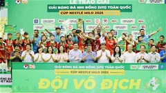 Hưng Yên đăng quang giải bóng đá Nhi đồng toàn quốc 2025